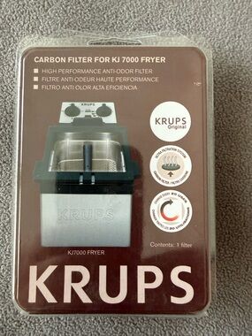 KRUPS Carbon Filter for KJ7000 Fryer - Brown